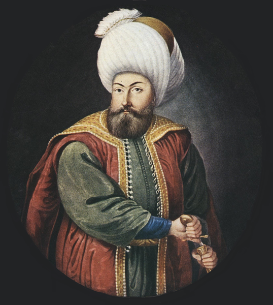File:Sultan Gazi ʻUthmān Han I - السُلطان الغازي عُثمان خان الأوَّل.png